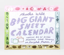 Giant Sheet Calendar