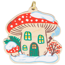 Winter Mushroom House