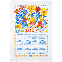 2027 Tea Towel Calendar