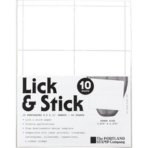 Lick & Stick Jumbo (10 Pack)