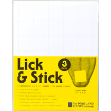 Lick & Stick Square (3 Pack)