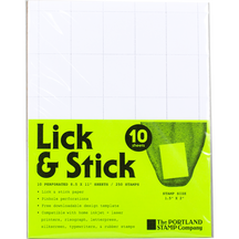 Lick & Stick Standard (10 Pack)