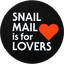 Product Image for portland-stamp-company-snail-mail-is-for-lovers-sticker