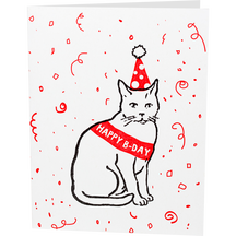Happy B-Day (Party Cat)