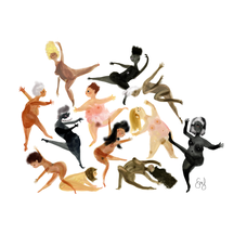 Dancing Ladies