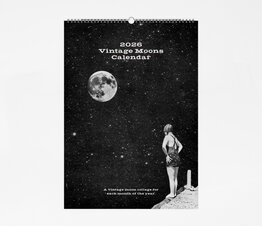 Vintage Moons 2026 Calendar