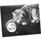 Product Image for the-galek-sea-gsc-1033-moon-cat-greeting-card