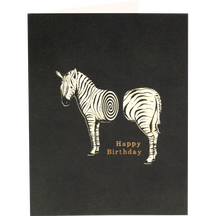 Zebra Happy Birthday