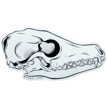 Glitter Fox Skull