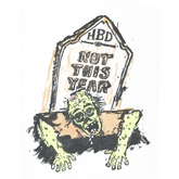 Product Image for westland-press-wl0190-not-this-year-card