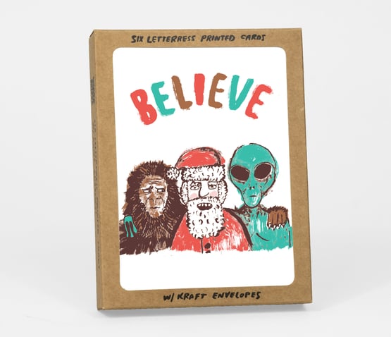 Believe (Christmas Card) Box Set