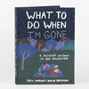 A hardcover book titled "WHAT TO DO WHEN I’M GONE" with the subtitle "A MOTHER'S WISDOM TO HER DAUGHTER" and the authors' names "Suzy Hopkins & Hallie Bateman" on the cover and spine.