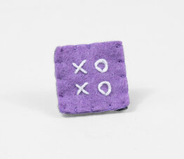 2024 Lavender Logo Pin