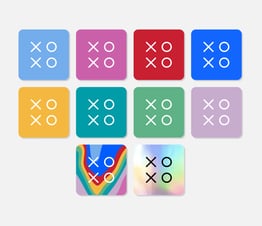 Year Colors Sticker Set